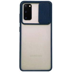 Чехол Camshield mate TPU со шторкой для камеры для Samsung Galaxy S20 – Синий