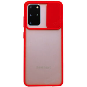 Чехол Camshield mate TPU со шторкой для камеры для Samsung Galaxy S20 Plus – Красный
