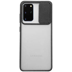 Чехол Camshield mate TPU со шторкой для камеры для Samsung Galaxy S20 Plus – Черный