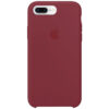 Оригинальный чехол Silicone Case с микрофиброй для Iphone 7 Plus / 8 Plus – Бордовый / Maroon