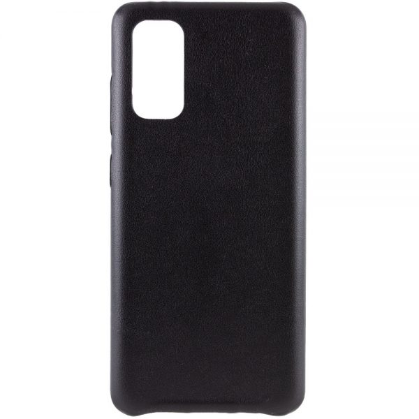 Кожаный чехол Leather Case для Samsung Galaxy S20 Plus – Черный