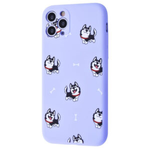 TPU чехол WAVE Fancy Case для Iphone 11 Pro – Haski / Light purple