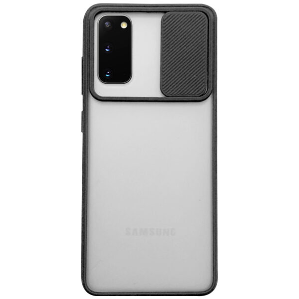 Чехол Camshield mate TPU со шторкой для камеры для Samsung Galaxy S20 – Черный