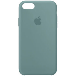 Оригинальный чехол Silicone Case с микрофиброй для Iphone 6 / 6s – Зеленый / Cactus