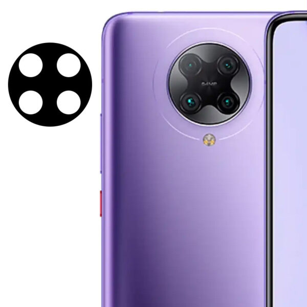 Гибкое защитное стекло 0.18mm на камеру для Xiaomi Redmi K30 Pro / Poco F2 Pro – Black