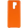 Захисний чохол Leather Case для Xiaomi Redmi 9 Помаранчевий