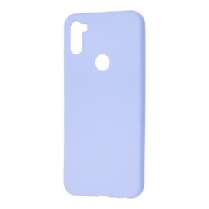 Матовый силиконовый TPU чехол для Realme C3 – Голубой / Lilac Blue