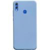 Матовый силиконовый TPU чехол на Huawei Honor 8x – Голубой / Lilac Blue