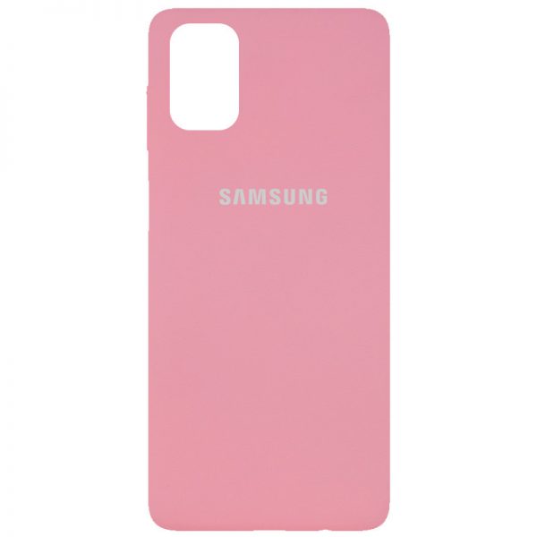 Чохол Silicone Cover для Samsung Galaxy M51 Рожевий / Pink
