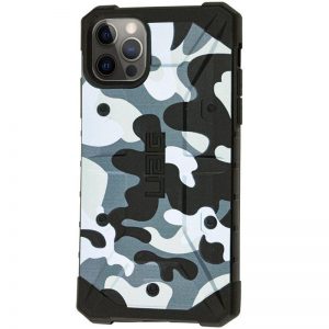 Ударопрочный чехол UAG Pathfinder камуфляж для Iphone 12 Pro Max — Белый