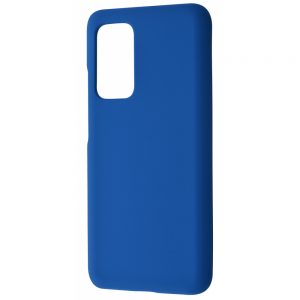 Чехол Silicone Case WAVE Full с микрофиброй для Xiaomi Mi 10T / Mi 10T Pro – Blue