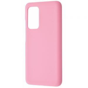Чехол Silicone Case WAVE Full с микрофиброй для Xiaomi Mi 10T / Mi 10T Pro – Light pink