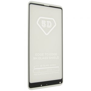 Защитное стекло 5D Full Glue Cover Glass на весь экран для Xiaomi Mi Mix 2s — Black