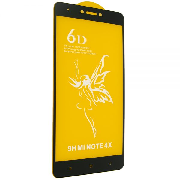 Защитное стекло 6D Premium для Xiaomi Redmi Note 4 / 4x (Snapdragon) – Black