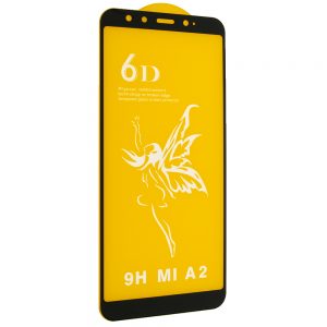 Защитное стекло 6D Premium для Xiaomi Mi 6x / Mi A2 – Black