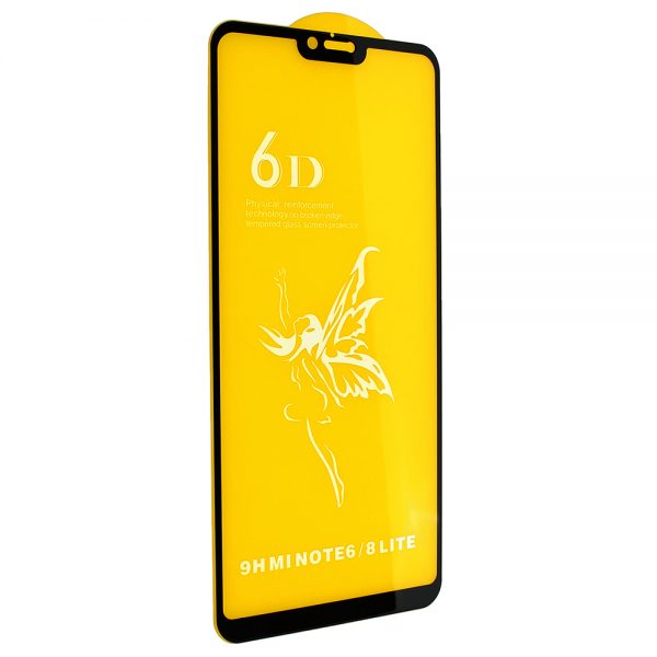 Защитное стекло 6D Premium для Xiaomi Mi 8 Lite – Black