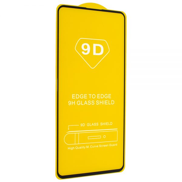 Защитное стекло 9D Full Glue Cover Glass на весь экран для Huawei P Smart 2021 – Black