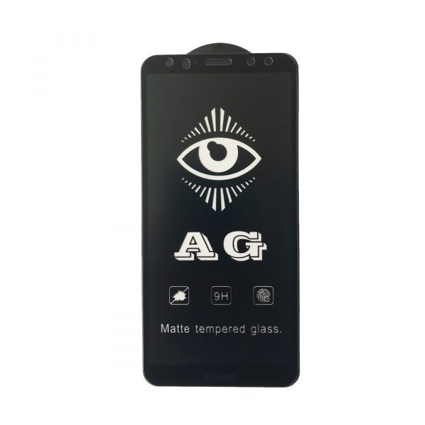 Матовое защитное стекло 3D (5D) Perfect AG для Huawei Mate 10 Lite — Black