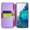 Кожаный чехол-книжка GETMAN Mandala для Huawei P Smart 2021 / Y7a – Фиолетовый 79461