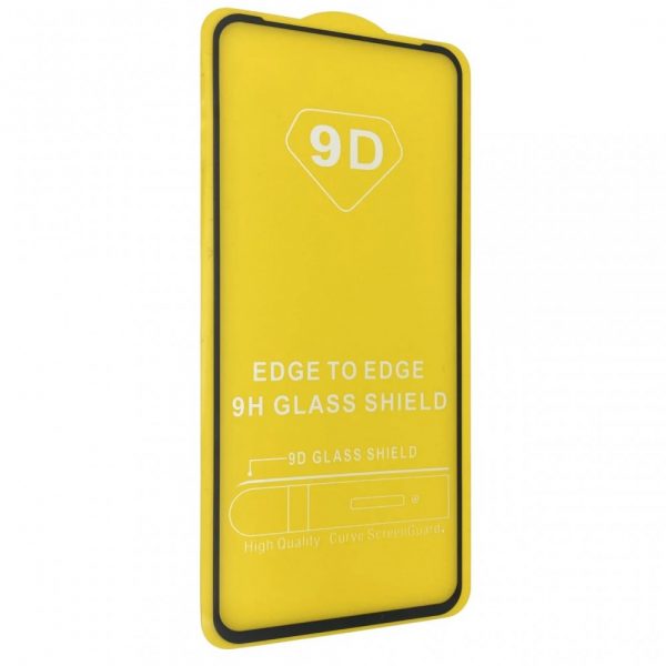 Защитное стекло 9D Full Glue Cover Glass на весь экран для Realme 7 – Black