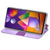 Кожаный чехол-книжка GETMAN Mandala для Samsung Galaxy A02s – Фиолетовый 79671