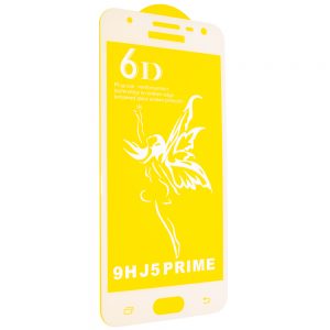 Защитное стекло 6D Premium для Samsung Galaxy J5 Prime (G570) – White