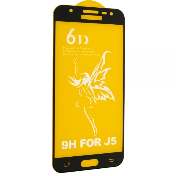 Защитное стекло 6D Premium для Samsung Galaxy J5 2015 (J500) – Black