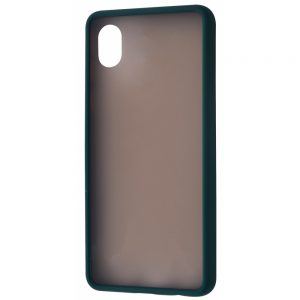 Чехол TPU Matte Color Case для Samsung Galaxy A01 Core – Green