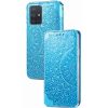 Кожаный чехол-книжка GETMAN Mandala для Samsung Galaxy M31s – Синий 79665