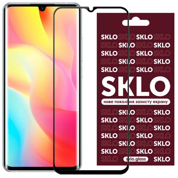 Защитное стекло 3D / 5D Premium SKLO Full Glue на весь экран для Xiaomi Mi 10T Lite / K30 Pro / Poco F2 Pro – Black