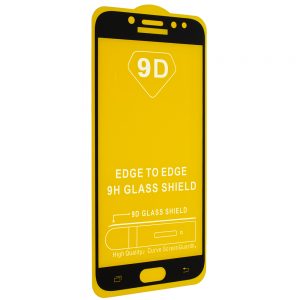 Защитное стекло 9D Full Glue Cover Glass на весь экран для Samsung Galaxy J7 2017 (J730) – Black