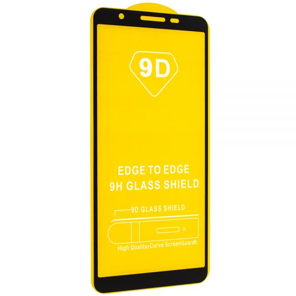Защитное стекло 9D Full Glue Cover Glass на весь экран для Samsung Galaxy A01 Core – Black