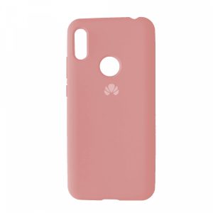 Оригинальный чехол Silicone Cover 360 с микрофиброй для Huawei P Smart Plus / Nova 3i – Pink