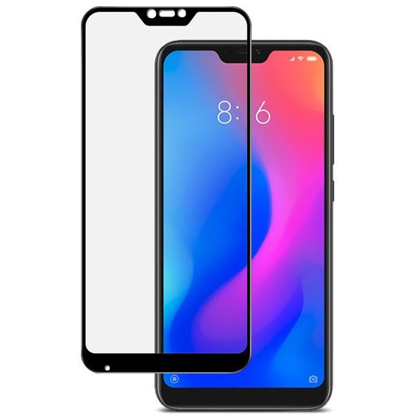 Защитное стекло 3D (5D) Perfect Glass Full Glue Ipaky на весь экран для Xiaomi Redmi 6 Pro / Mi A2 Lite – Black