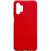Матовый силиконовый TPU чехол для Samsung Galaxy A32 5G – Красный