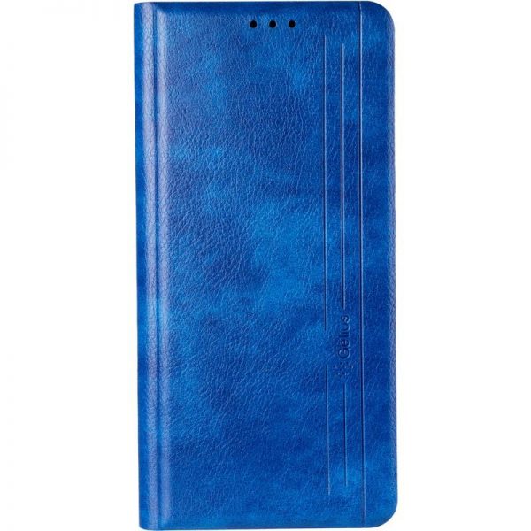 Кожаный чехол-книжка Leather Gelius New для Huawei P Smart Z – Blue