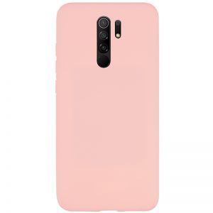 Матовый силиконовый TPU чехол для Xiaomi Redmi 9 – Розовый