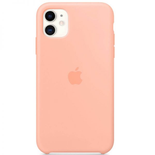 Чохол Silicone Case для Iphone 11 Помаранчевий / Grapefruit