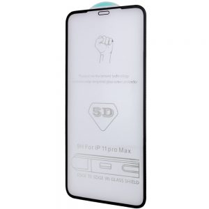 Защитное стекло 5D Hard 9H Full Glue на весь экран для Iphone 12 Pro Max – Black