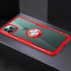 Чехол TPU+PC Deen CrystalRing с креплением под магнитный держатель для Iphone 11 Pro Max — Красный 82268