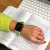 Ремешок Nylon для Apple Watch 42 mm / 44 mm / 45 mm / 49 mm – Салатовый / Neon green 82032