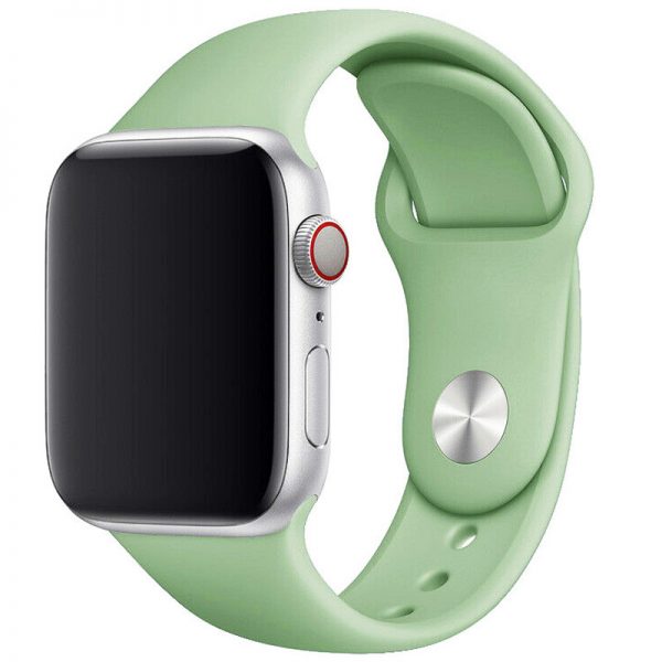 Ремінець Silicone для Apple Watch 42/44/45/49 mm М’ятний / Mint