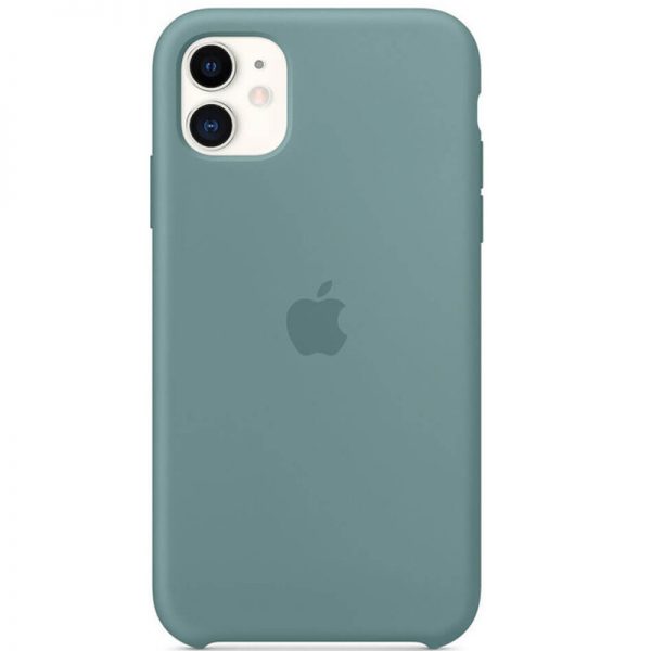 Чохол Silicone Case для Iphone 11 Зелений / Cactus