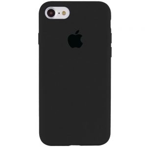 Оригинальный чехол Silicone Cover 360 с микрофиброй для Iphone 6 / 6s – Серый / Dark Grey