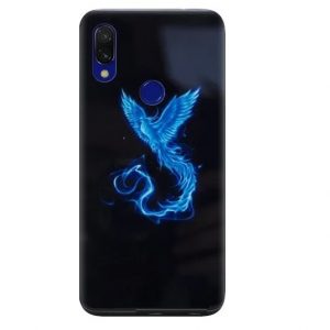 Чехол Night Luminous Glass Case для Huawei Y9 (2019) / Honor 8x – Phoenix