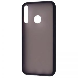Чехол TPU Matte Color Case для Huawei P40 Lite E / Y7P (2020) – Black