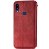 Кожаный чехол-книжка GETMAN Cubic для Samsung Galaxy A10s 2019 (A107) – Красный 83821