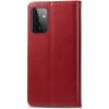 Кожаный чехол-книжка GETMAN Gallant для Samsung Galaxy A72 – Красный 84034