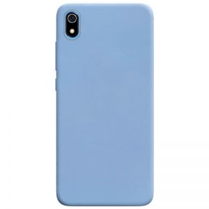 Матовый силиконовый (TPU) чехол для Xiaomi Redmi 7A – Голубой / Lilac Blue