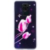 Чохол TPU+Glass Fantasy для Xiaomi Redmi Note 9 / Redmi 10X Тюльпани